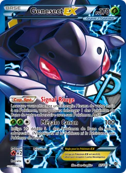Genesect EX, Explosion Plasma, n° 97