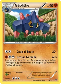 Géolithe, Pouvoirs Émergents, n° 52