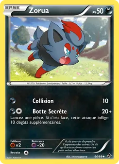 Zorua, Pouvoirs Émergents, n° 66