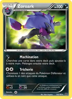 Zoroark, Destinées Futures, n° 102