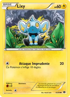 Lixy, Destinées Futures, n° 43