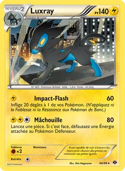 Luxray, Destinées Futures, n° 46