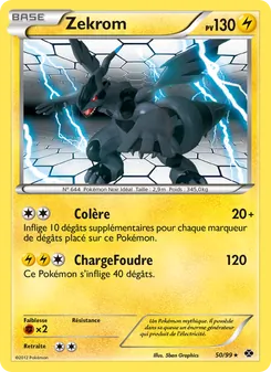 Zekrom, Destinées Futures, n° 50