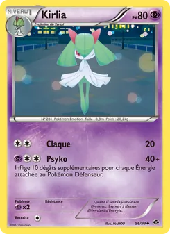 Kirlia, Destinées Futures, n° 56
