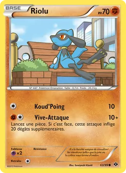Riolu, Destinées Futures, n° 63