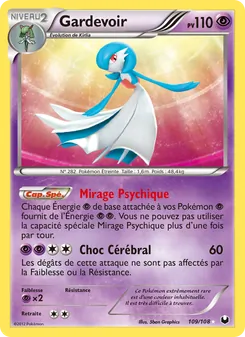 Gardevoir, Explorateurs Obscurs, n° 109
