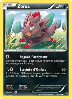 Zorua, Explorateurs Obscurs, n° 70
