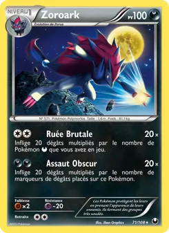 Zoroark, Explorateurs Obscurs, n° 71
