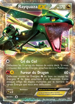 Rayquaza-EX, Dragons Éxaltés, n° 85