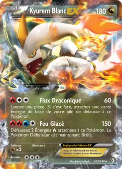Kyurem Blanc EX, Frontières Franchies, n° 103