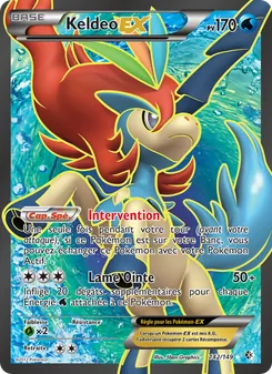 Keldeo EX, Frontières Franchies, n° 142