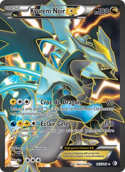 Kyurem Noir-EX, Frontières Franchies, n° 145