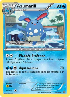 Azumarill, Frontières Franchies, n° 37