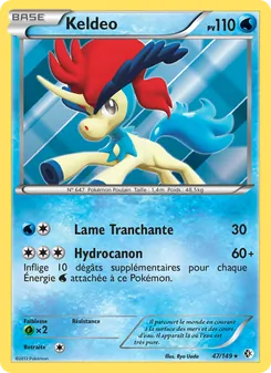Keldeo, Frontières Franchies, n° 47