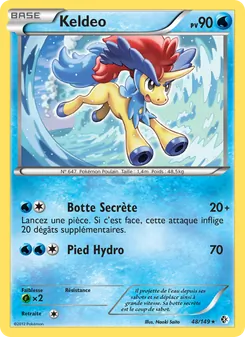 Keldeo, Frontières Franchies, n° 48