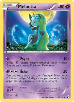 Meloetta, Frontières Franchies, n° 77
