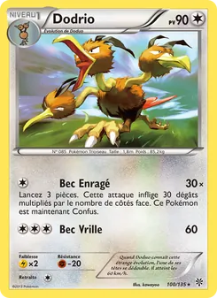 Dodrio, Tempète Plasma, n° 100