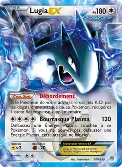Lugia-EX, Tempète Plasma, n° 108