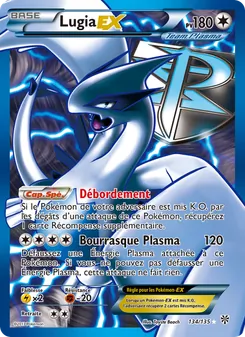 Lugia-EX, Tempète Plasma, n° 134
