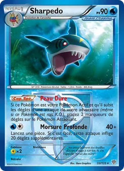 Sharpedo, Tempète Plasma, n° 33