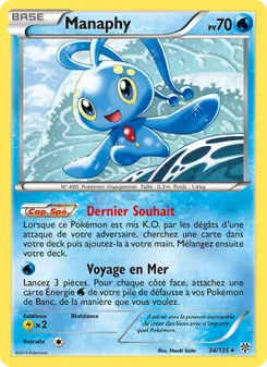 Manaphy, Tempète Plasma, n° 34