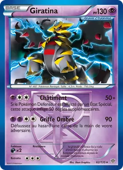 Giratina, Tempète Plasma, n° 62