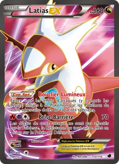 Latias-EX, Glaciation Plasma, n° 112