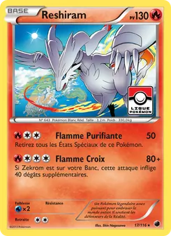 Reshiram, Glaciation Plasma, n° 17