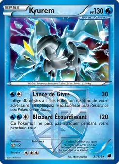 Kyurem, Glaciation Plasma, n° 31