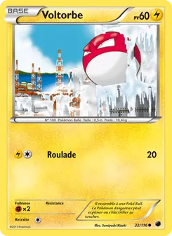 Voltorbe, Glaciation Plasma, n° 32