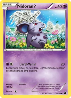 Nidoran♀, Glaciation Plasma, n° 40