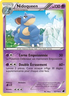 Nidoqueen, Glaciation Plasma, n° 42