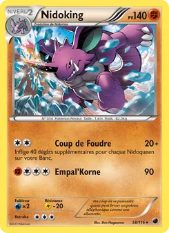 Nidoking, Glaciation Plasma, n° 58