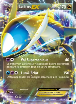 Latios-EX, Glaciation Plasma, n° 86
