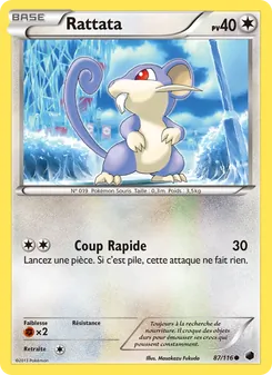 Rattata, Glaciation Plasma, n° 87