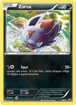 Zorua, Promo BW, n° BW12