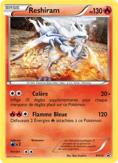 Reshiram, Promo BW, n° BW23