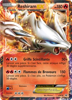 Reshiram ex, Promo BW, n° BW36