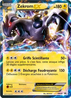 Zekrom ex, Promo BW, n° BW38