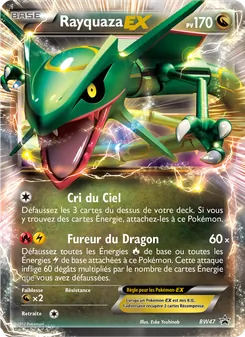 Rayquaza ex, Promo BW, n° BW47