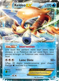 Keldeo ex, Promo BW, n° BW61