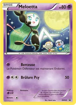 Meloetta, Promo BW, n° BW68