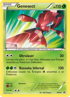 Genesect, Promo BW, n° BW99