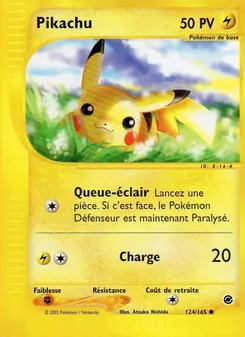 Pikachu, Expedition, n° 124