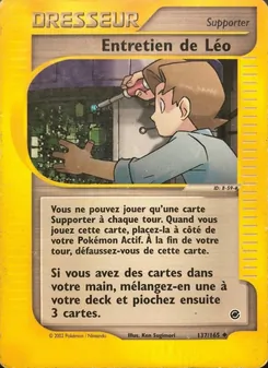 Entretien de Léo, Expedition, n° 137