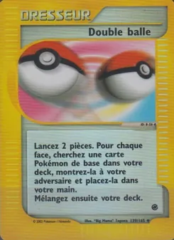 Double balle, Expedition, n° 139
