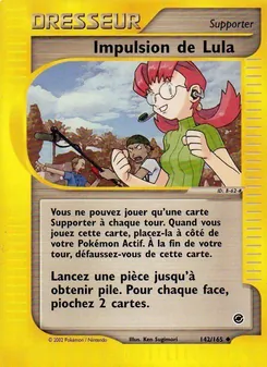Impulsion de Lula, Expedition, n° 142
