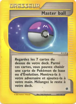 Master ball, Expedition, n° 143