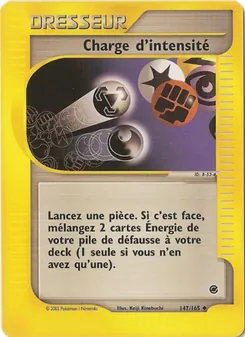 Charge d'intensité, Expedition, n° 147