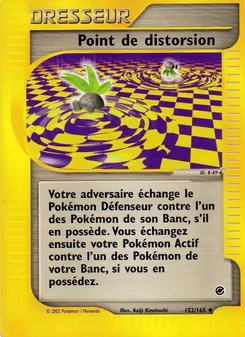 Point de distorsion, Expedition, n° 152
